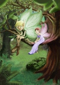 Bertie, the Bookworm the third fairy tale in the Fabled Forest