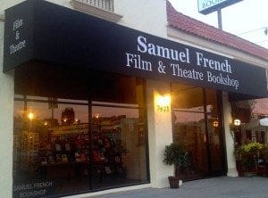 Samuel French's bookstore