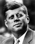famous people, President John F. Kennedy
